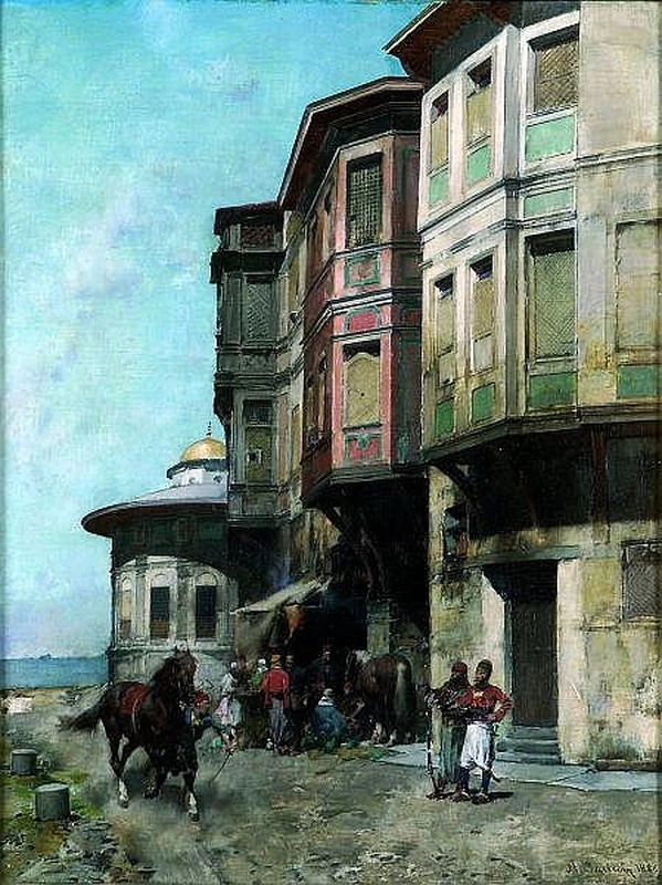 Animazione davanti alle écuries
